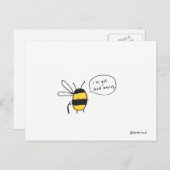 蜂ひざ葉書 ポストカード (正面/裏面)