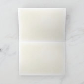 蜂をかぐバセット犬の勝利 カード (内部)