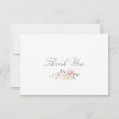 蜂をテーマにしたサンキューカード サンキューカード (裏面)