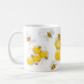 蜂をテーマにしたマグカップで自然を受け入れる コーヒーマグカップ (左)