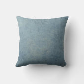 蜂を持つ美しく青いアジサイ クッション (裏面)