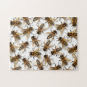 蜂を救って下さい! 世界を救って下さい! デザインは住んでいます ジグソーパズル (横)