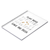 蜂を植え救る- Beekeeper自然の愛 ノートブック (左側)