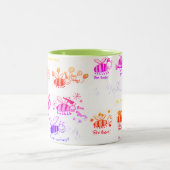 蜂インスピレーション ツートーンマグカップ (中央)