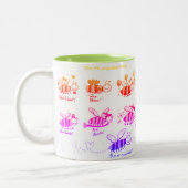 蜂インスピレーション ツートーンマグカップ (左)