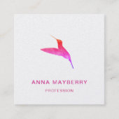 蜂エレガント巣 スクエア名刺 (正面)