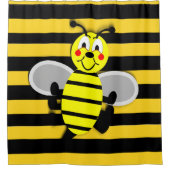 蜂シャワーカーテン シャワーカーテン (正面)