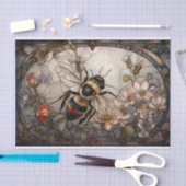 蜂ステンドグラス 薄葉紙 (クラフト)