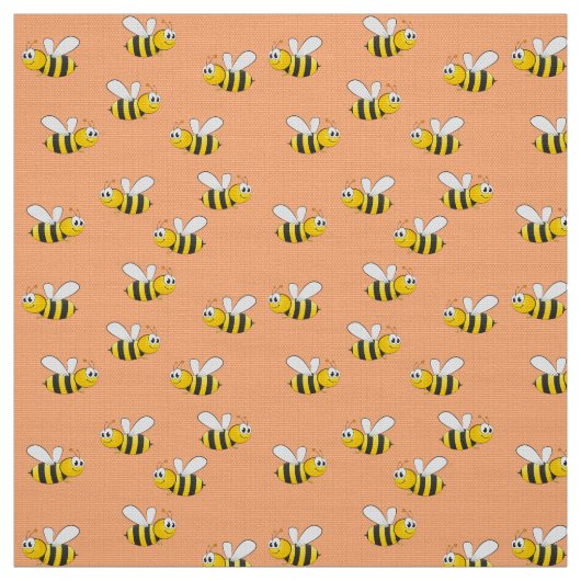 蜂パターン ファブリック (見本)