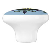 蜂ビクトリアンと巣 セラミックノブ (側面)