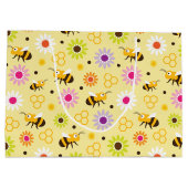 蜂及び花 ラージペーパーバッグ (裏面)