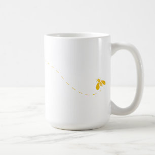 蜂及び蜜蜂の巣のマグ コーヒーマグカップ