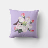 蜂型装飾用クッション熱帯花 クッション (正面)