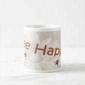 "蜂幸せな"のマグ コーヒーマグカップ (中央)