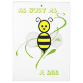 蜂忙しい クリップボード (裏面)