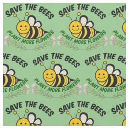 蜂救は花を増す ファブリック