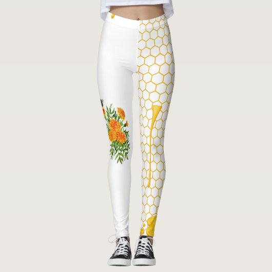 蜂救は蜂だ レギンス (正面)