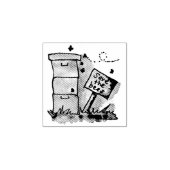 蜂救は蜂の巣 ラバースタンプ (インプリント)