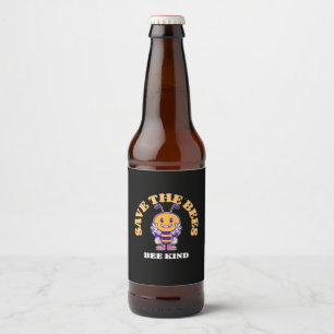 蜂救は親切だ ビールラベル