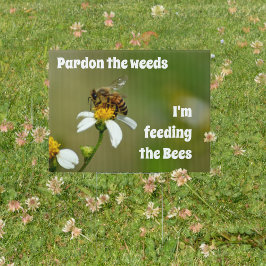 蜂救は雑草を赦す アウトドアサイン