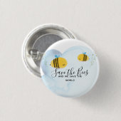 蜂救引用文ことわざスローガン 缶バッジ (正面&裏面)