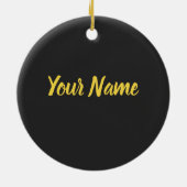 蜂救飼主と養蜂家のためのミツバチ セラミックオーナメント (裏面)