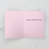 蜂私のバレンタイン-甘い愛バレンタインデーカード シーズンカード (内部)