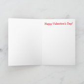 蜂私の蜂蜜-バレンタインのカード シーズンカード (内部)