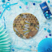 蜂紙プレート ペーパープレート (パーティー)