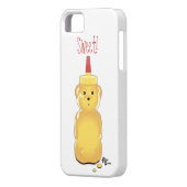 蜂蜜くまの電話箱 Case-Mate iPhoneケース (裏面左)