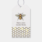 蜂蜜くまクラフト製品 ギフトタグ (正面)