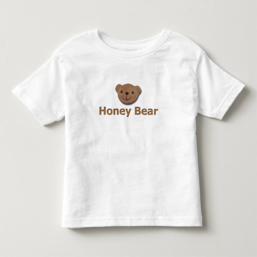 蜂蜜くま トドラーTシャツ (正面)