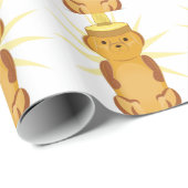 蜂蜜くま ラッピングペーパー (ロールコーナー)