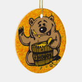 蜂蜜として菓子 セラミックオーナメント (右)