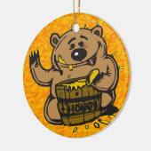 蜂蜜として菓子 セラミックオーナメント (左)