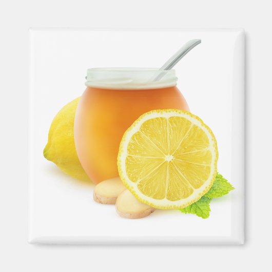 蜂蜜とレモン マグネット (正面)