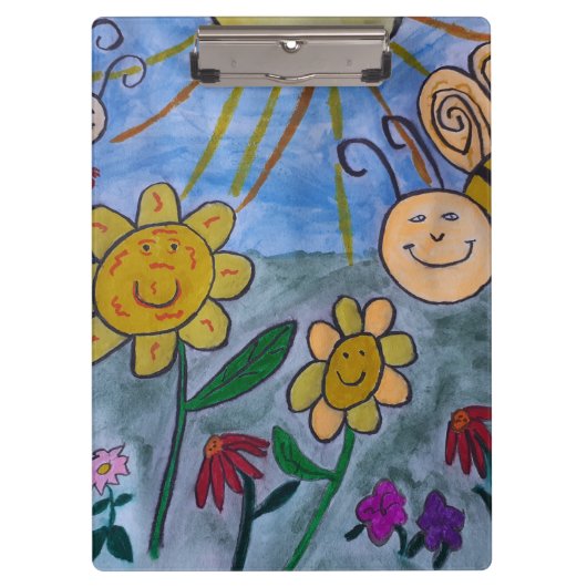 蜂蜜と花 クリップボード (正面)