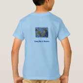 蜂蜜と花 Tシャツ (裏面)