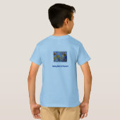 蜂蜜と花 Tシャツ (裏面フル)