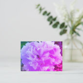 蜂蜜のかかった牡丹の花 エンクロージャーカード (スタンド正面)