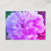 蜂蜜のかかった牡丹の花 エンクロージャーカード (正面)