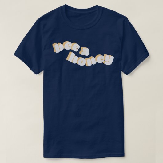 蜂蜜のやる気になる Tシャツ (デザイン正面)
