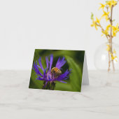 蜂蜜のように優しい挨拶 カード (黄色い花)