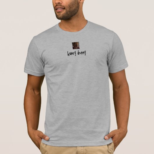 蜂蜜のバニー Tシャツ (正面)