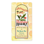 蜂蜜の出荷ラベル ラベル (正面)