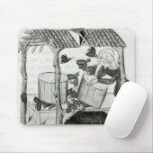 蜂蜜の収集 マウスパッド (マウス)