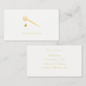 蜂蜜の名刺 名刺 (正面/裏面)