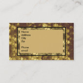 蜂蜜の名刺 名刺 (裏面)