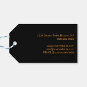 蜂蜜の売り手 – 養蜂家 ギフトタグ (裏面横)