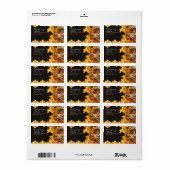 蜂蜜の売り手 – 養蜂家 ラベル (フルシート)